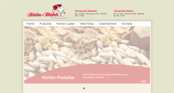 Desktop Screenshot of birlin-muehle.de